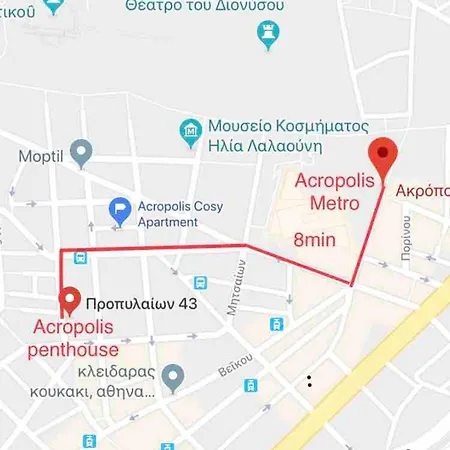 Acropolis Penthouse With 50mbps Wifi Apartment