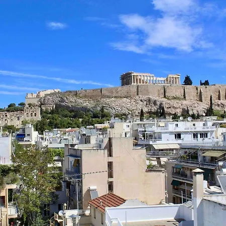 Apartment Acropolis Penthouse With 50mbps Wifi Athens
